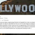 Eine lustige Google Rezension über das Hollywood Schild