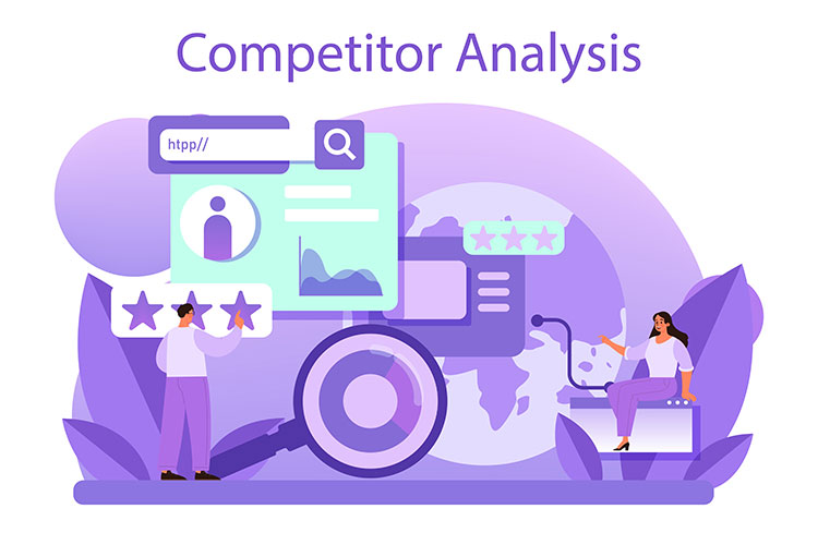 Webseitenanalyse und Kompetitiv Vergleichsanalyse